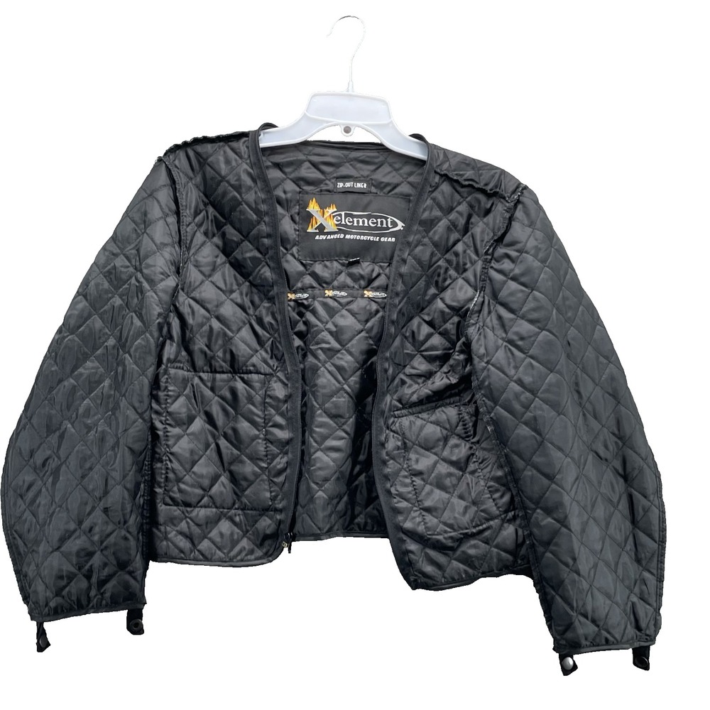 Xelement Motorcycle Jacket Liner‎ Men's Medium Quilted Lining Biker Rock Outdoor